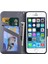 Iphone 5 / 5s / Se Için Flip Case Cüzdan Deri Kılıf Kapak Basit (Yurt Dışından) 5
