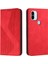 Xiaomi Redmi A1 Artı Folio Kapak Manyetik Cüzdan Kickstand Kart Pu (Yurt Dışından) 1