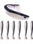 No.1 Stili M 5.3g Swimbait Balıkçılık Yumuşak Yem 10 cm Wobbler Yapay Yem Karides Koku T Kuyruk Kauçuk Bas Balıkçılık Cazibesi (Yurt Dışından) 1