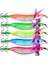 No.4 Stili 5pcslot Pesca Aydınlık Kalamar Kanca Kalamar Jigs Cazibesi 10CM-9.1G Ahtapot Mürekkep Balığı Ahşap Karides Deniz Pesca Için Sert Yemler (Yurt Dışından) 2