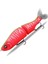 Bir Stil Bearkıng Üst Balıkçılık Yemi G 2.25OZ Eklemli Minnow Wobblers Yumuşak Kuyruklu Abs Gövde Swimbaits Turna ve Levrek Için Yumuşak Yem (Yurt Dışından) 1