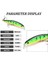 No.9 Stili 1 Adetgrup Balıkçılık Cazibesi 3D Gözler Yüzen Minnow Yapay Lazer Wobblers 10 cm 8.3g Crankbait Sert Plastik Olta Takımı Pesca (Yurt Dışından) 4