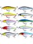 Sarı Stil Minnow Krank Wobbler Jerkbait Balıkçılık Cazibesi 8.8 cm 9g Isca Yapay Carkbait Wobblers Swimbait Olta Takımı Bas Pike Sazan (Yurt Dışından) 4