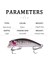 No.1 Stili .5g 4.5 cm Balıkçılık Lures Minnow Wobbler Batan Bas Trolling Yapay Sert Yem Crankbait Sazan Pesca Olta Takımı (Yurt Dışından) 5