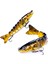No.4 Stili Hengjıa Wobblers Pike Balıkçılık Lures Yüzme Yemi 12. Çok Eklemli Crankbait Sert Yem Minnow Alabalık Levrek Olta Takımı (Yurt Dışından) 2