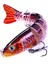 No.4 Stili Hengjıa Wobblers Pike Balıkçılık Lures Yüzme Yemi 12. Çok Eklemli Crankbait Sert Yem Minnow Alabalık Levrek Olta Takımı (Yurt Dışından) 3