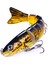 No.4 Stili Hengjıa Wobblers Pike Balıkçılık Lures Yüzme Yemi 12. Çok Eklemli Crankbait Sert Yem Minnow Alabalık Levrek Olta Takımı (Yurt Dışından) 4