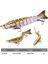 No.4 Stili Hengjıa Wobblers Pike Balıkçılık Lures Yüzme Yemi 12. Çok Eklemli Crankbait Sert Yem Minnow Alabalık Levrek Olta Takımı (Yurt Dışından) 5