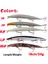 D Tarzı 180MM Büyük Uzun Balık Minnow 18 cm 24G Deniz Balıkçılık Cazibesi Yemler 3D Gözler Güçlü Kanca Lures Çizgili Bas Pesca Olta Takımı Swimbait (Yurt Dışından) 5