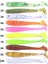SO041-1 Stili 5 cm Ack Yumuşak T Kuyruk Balıkçılık Cazibesi Seti Grub Solucan Swimbaits Silikon Yemler Pesca Bas Sazan Olta Takımı Silikon Yem (Yurt Dışından) 5