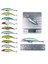No.10 Stili G 8 cm Balıkçılık Lures Minnow Wobbler Batan Bas Trolling Yapay Sert Yem Crankbait Sazan Pesca Olta Takımı (Yurt Dışından) 5