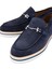 Erkek Deri Lacivert Süet Loafer Ayakkabı 285 3864 Erk Ayk Y/24 Lacı Suet 4