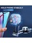 Magsafe Araç Montaj Parçasına Uyar, [güçlü Mıknatıslar] Alaşımlı Katlanır Manyetik Araç Telefonu Tutucu, iPhone 14/14 Pro/14 Max Için Araba Kontrol Paneli Katlanır Manyetik Telefon (Yurt Dışından) 3