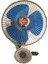 Oto Vantilatör Çap 18 cm Vantuzlu Döner Başlıklı 12V Araç Içi Fan 1