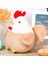 Tavuk 35 cm Sevimli Peluş Oyuncak, Hediyelik Oyuncak, Bebek Yastığı 1
