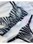 Es Lingerie Zebra Bralet Takım 2