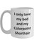 Komik Colorpoint Shorthair Kupa - Love My Bed ve Colorpoint Shorthair Kedi - Ingilizce Kahve Kupa 3