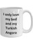 Komik Türk Angora Kupa - Türk Angora Kedisi Kahve Fincanı - Ingilizce Kahve Kupa 1