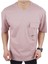 Erkek Pudra Oversize 0 Yaka T-Shirt 961 2