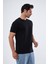 Erkek Basic T-Shirt Rahat Kesim Hissedilmeyen Doku Hava Alan Kumaş 2