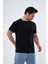 Erkek Basic T-Shirt Rahat Kesim Hissedilmeyen Doku Hava Alan Kumaş 4