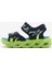 Thermo - Splash - Heat Tide Küçük Erkek Çocuk Mavi Işıklı Sandalet 400102N Nvlm 1