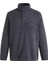 Fleece Snap T-Neck Erkek Polar Sweat Gri G78165010-30315 1