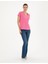 Kadın Pembe Regular Fit Tişört 50283429-VR041 4