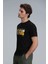 Erkek June Modern Grafik T-Shirt 111020192 Siyah 3