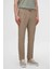 Slim Fit Bej Armürlü Jogger Pantolon 2HC03KV14324M 1