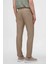 Slim Fit Bej Armürlü Jogger Pantolon 2HC03KV14324M 3