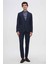 Twn Slim Fit Lacivert Armürlü Kumaş Ceket 2EF04ZB02409M 5