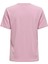 Kadın Onlfree Bisiklet Yaka Kısa Kollu T-Shirt 15290959 Lavanta 2