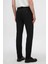 Slim Fit Siyah Armürlü Jogger Pantolon 2EC03KV72350M 3