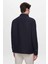 Comfort Fit Lacivert Düz %100 Keten Gömlek Ceket 2HC04S2194850 5