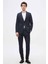 Slim Fit Lacivert Çizgi Desenli Takim Elbise 2EF05KV20509M 2