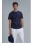 Erkek Junya Basic T-Shirt 111020203 Açık Lacivert 1