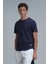 Erkek Junya Basic T-Shirt 111020203 Açık Lacivert 3