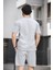 Trc 2816 Oversize Cepli Erkek Şort Tshirt Takım 4