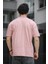 Trc 2758 Yaka Baskılı Pamuklu Bisiklet Yaka Oversize Erkek Tshirt 3