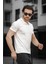 Ht Peha Slim Fit Otoban Kumaş Apaç Yaka Erkek Tshirt 1