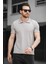 Ht Peha Slim Fit Otoban Kumaş Apaç Yaka Erkek Tshirt 1