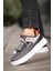 Mj 2282 Bağcıklı Kalın Taban Erkek Sneaker 1
