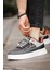 Mj 2282 Bağcıklı Kalın Taban Erkek Sneaker 2