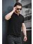 Ht Peha Slim Fit Otoban Kumaş Apaç Yaka Erkek Tshirt 2