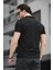 Ht Peha Slim Fit Otoban Kumaş Apaç Yaka Erkek Tshirt 3