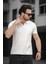 Ht Peha Slim Fit Otoban Kumaş Apaç Yaka Erkek Tshirt 3