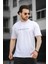 Trc 2788 Baskılı Bisiklet Yaka Oversize Erkek Tshirt 2