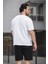 Trc 2816 Oversize Cepli Erkek Şort Tshirt Takım 4