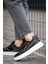 Mj 2282 Bağcıklı Kalın Taban Erkek Sneaker 3